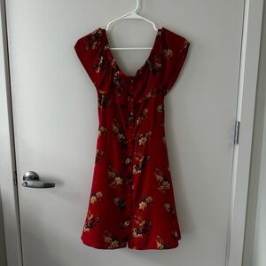 Zara Off-the-Shoulder Dress